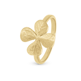 Christina Jewelry - Four Leaf Clover, ring, forgyldt sølv - Model: 800-3.29.B