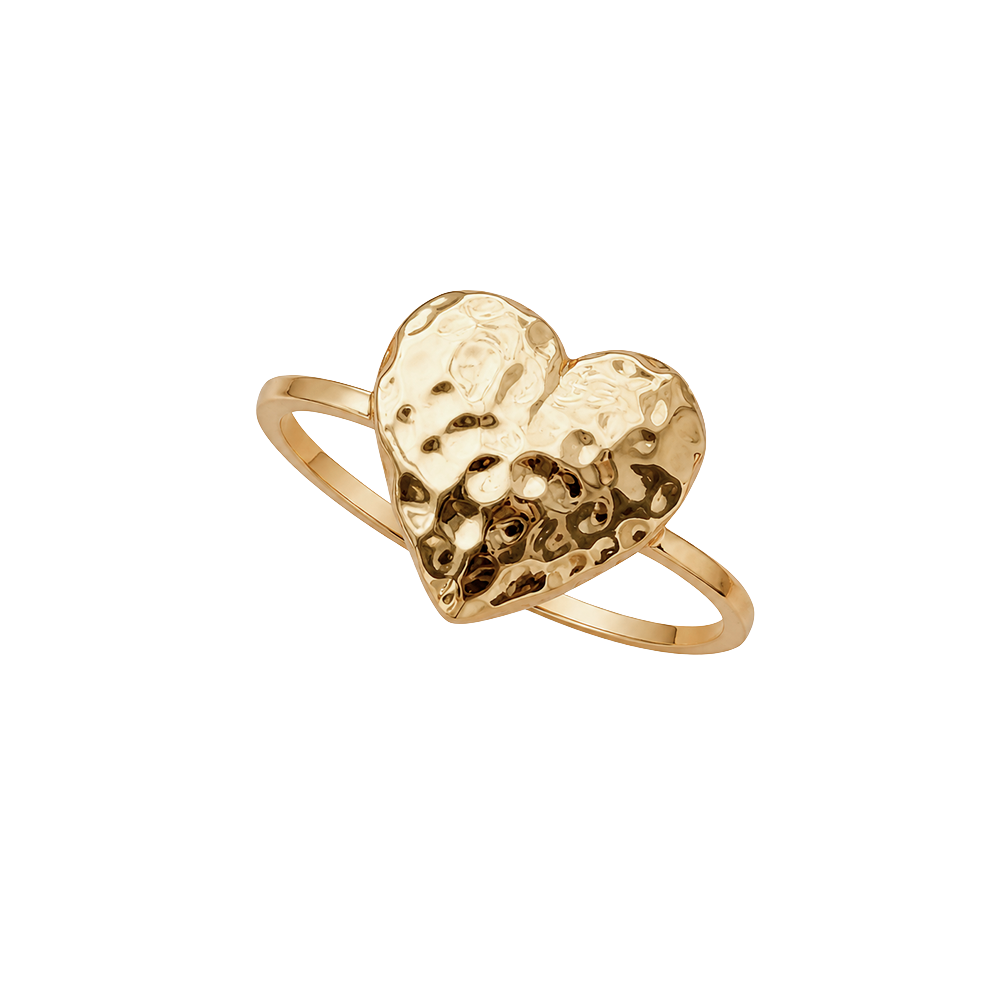Christina Special Heart ring i forgyldt sølv – model 800-3.32.B