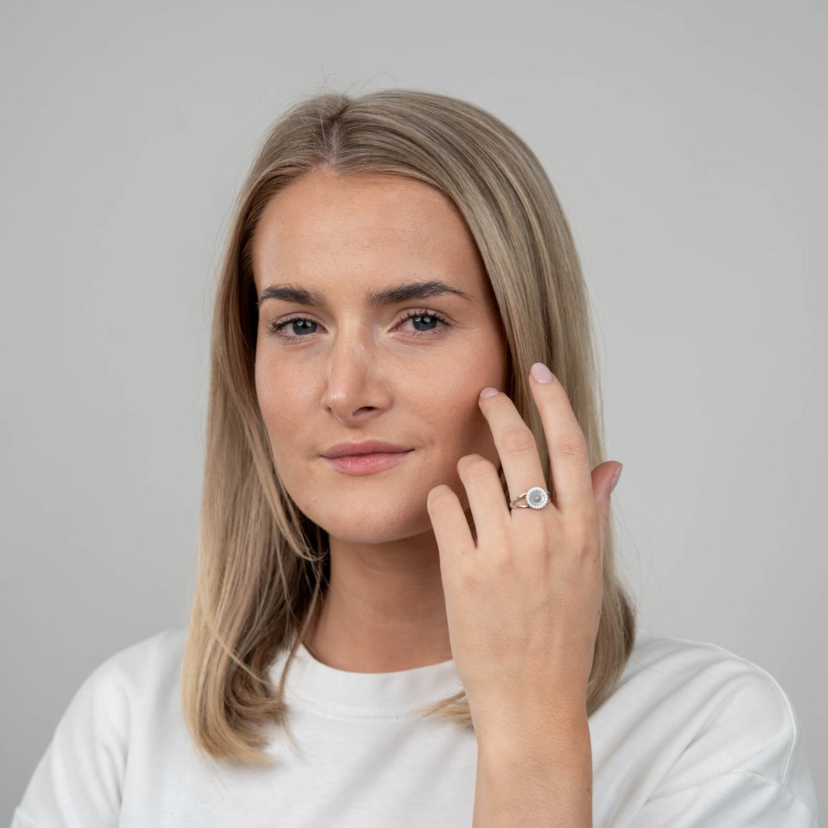 Christina Marguerit ring i sølv – model 800-5.6.A – billede 5