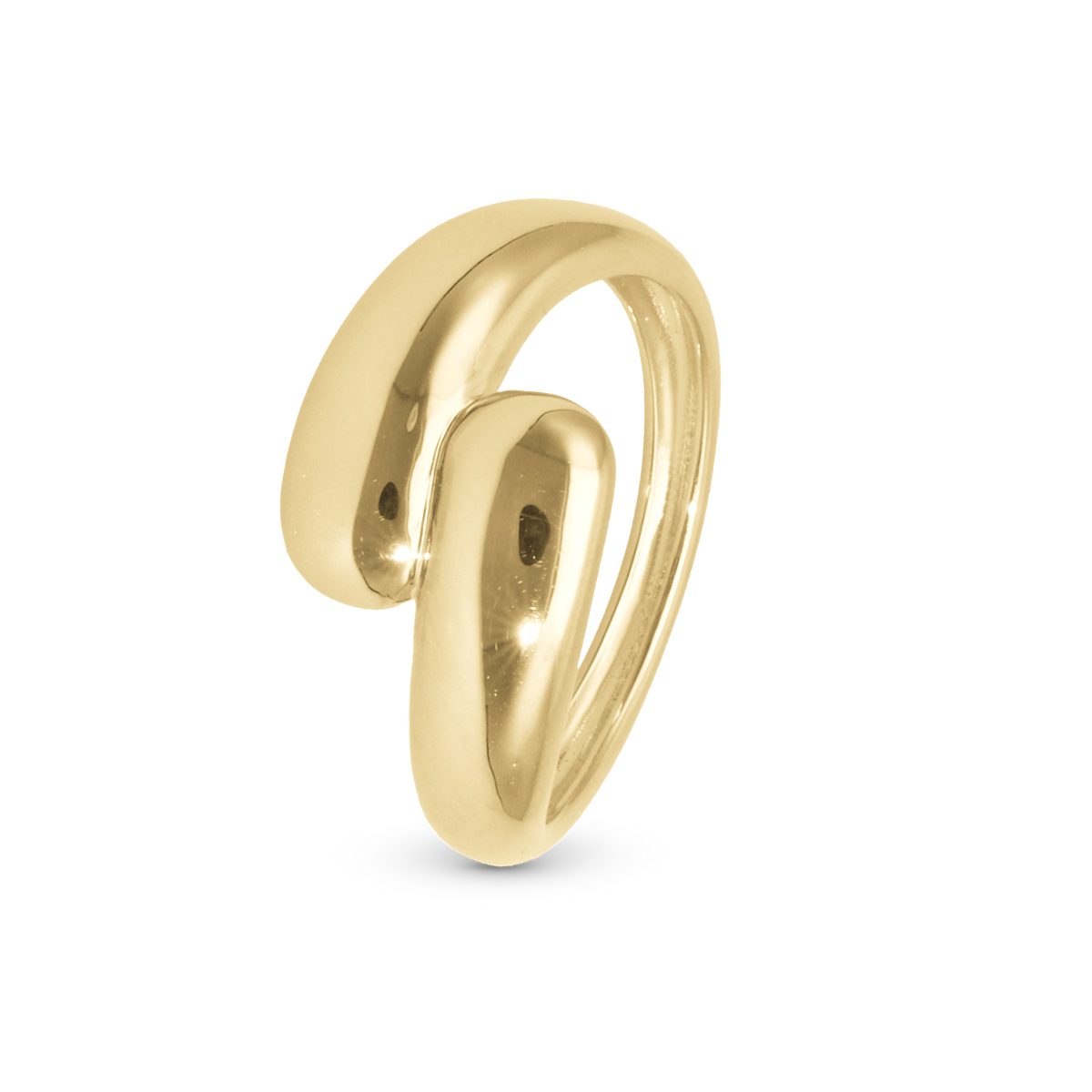 Christina Water drops ring i forgyldt sølv – model 800-5.9.B