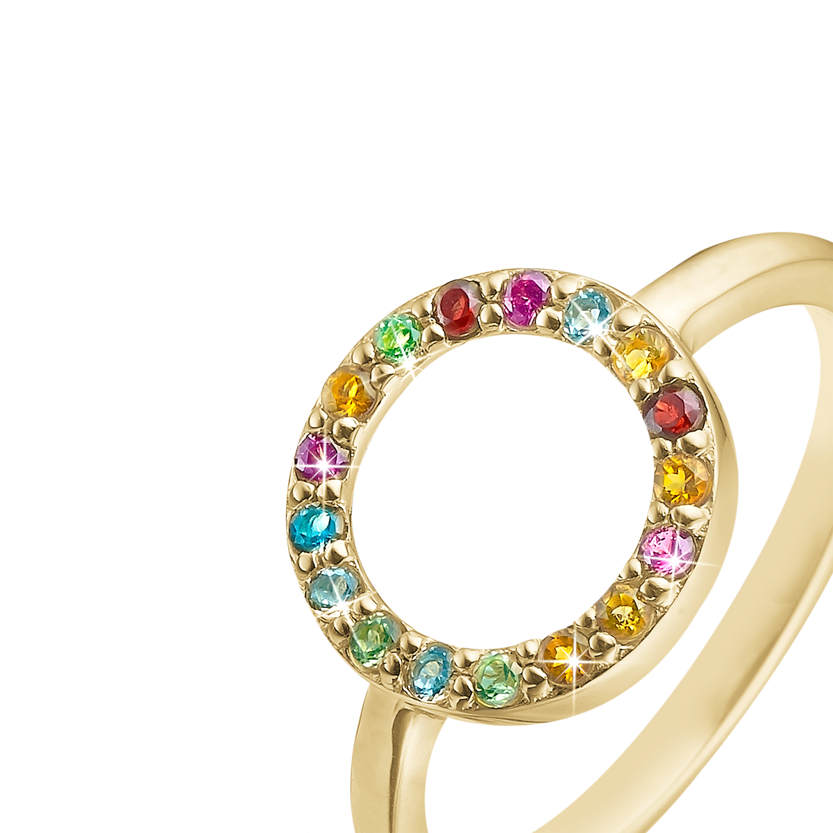 Christina World Goals ring i forgyldt sølv – model 800-7.1.B – billede 7