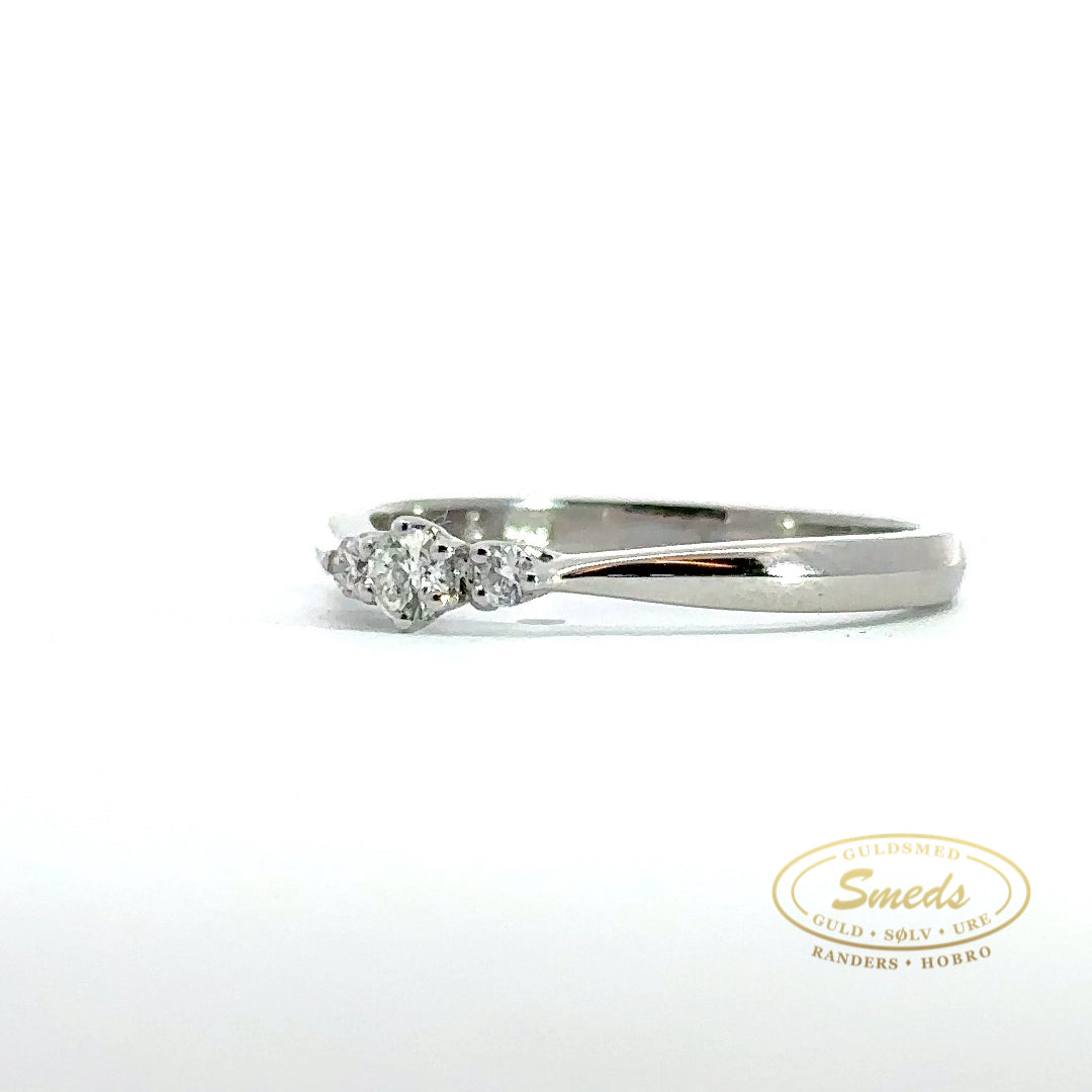 14KT. RINGE MED DIAMANT - Model: 40-22585