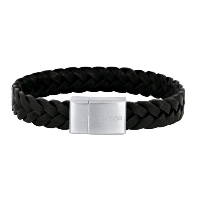 SON of NOA SON bracelet black calf leather 23cm 12mm