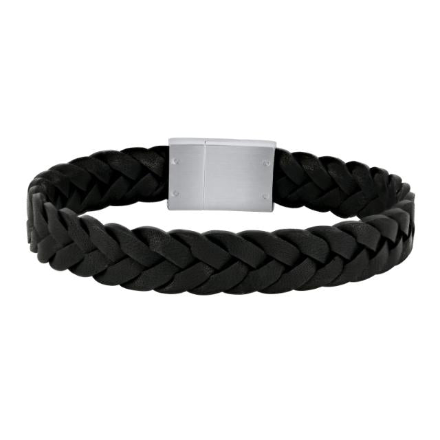SON of NOA SON bracelet black calf leather 23cm 12mm