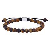 Son of Noa - SON armbånd, mat tigerøje 19cm - 25cm - Model: 80980010000