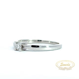 14kt. ring med diamant 0,15ct tw/si - Model: 40-22578