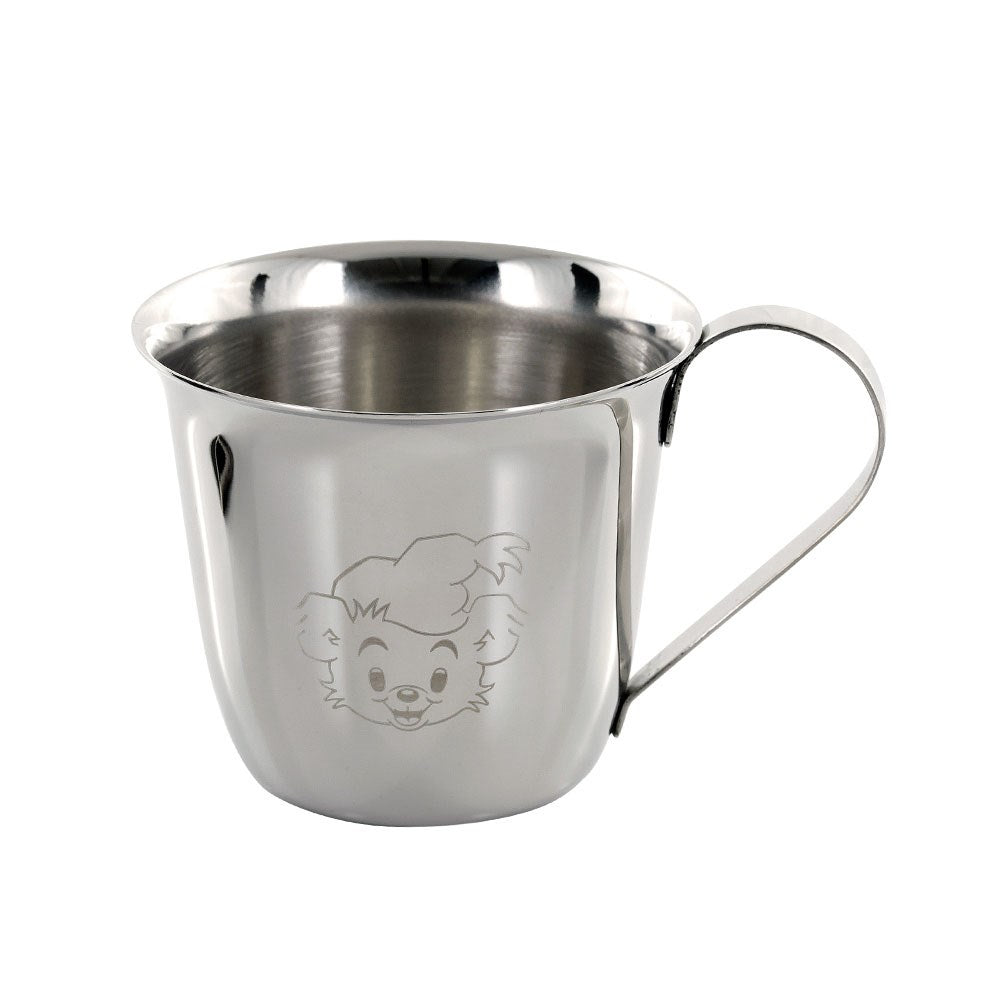 Zilverstad Rustfrit stål krus m. BAMSE