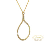 Aagaard - 8KT VEDH. M/SY.ZIRCONIA+FORG.KÆDE - Model: 04323887-45