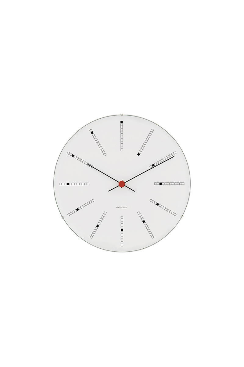 Arne Jacobsen - BANKERS 21 cm væg ur - Model: 43630