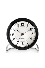Arne Jacobsen - STATION alarm bordur i sort - Model: 43672
