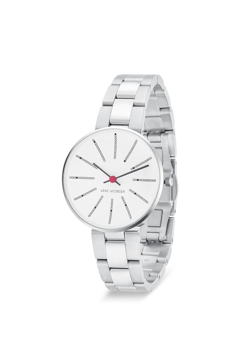Arne Jacobsen - BANKERS 30 mm stål med lænke - Model: 53100-1428