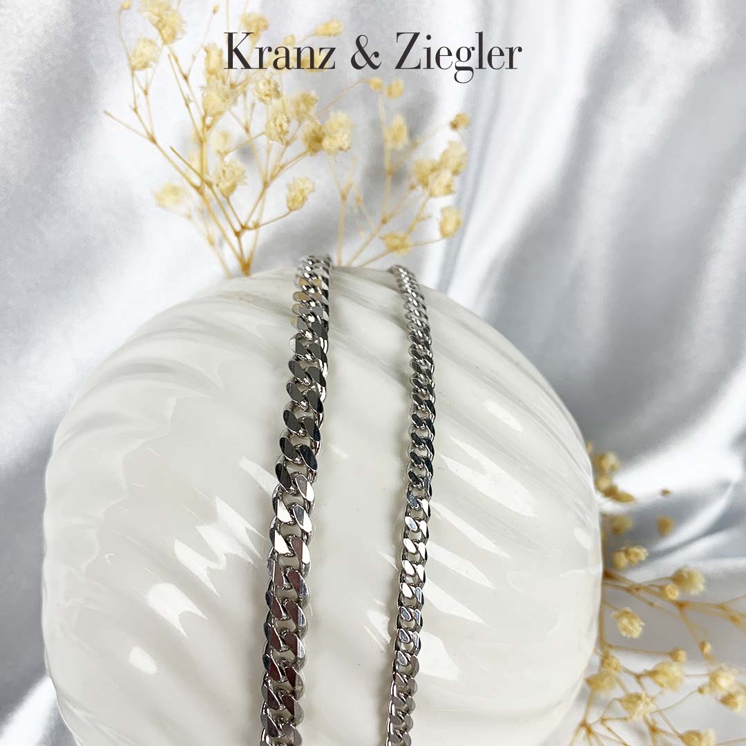 Aagaard Armbånd Panzer Sterling Sølv Bredde 4,5 mm Længde 17 cm