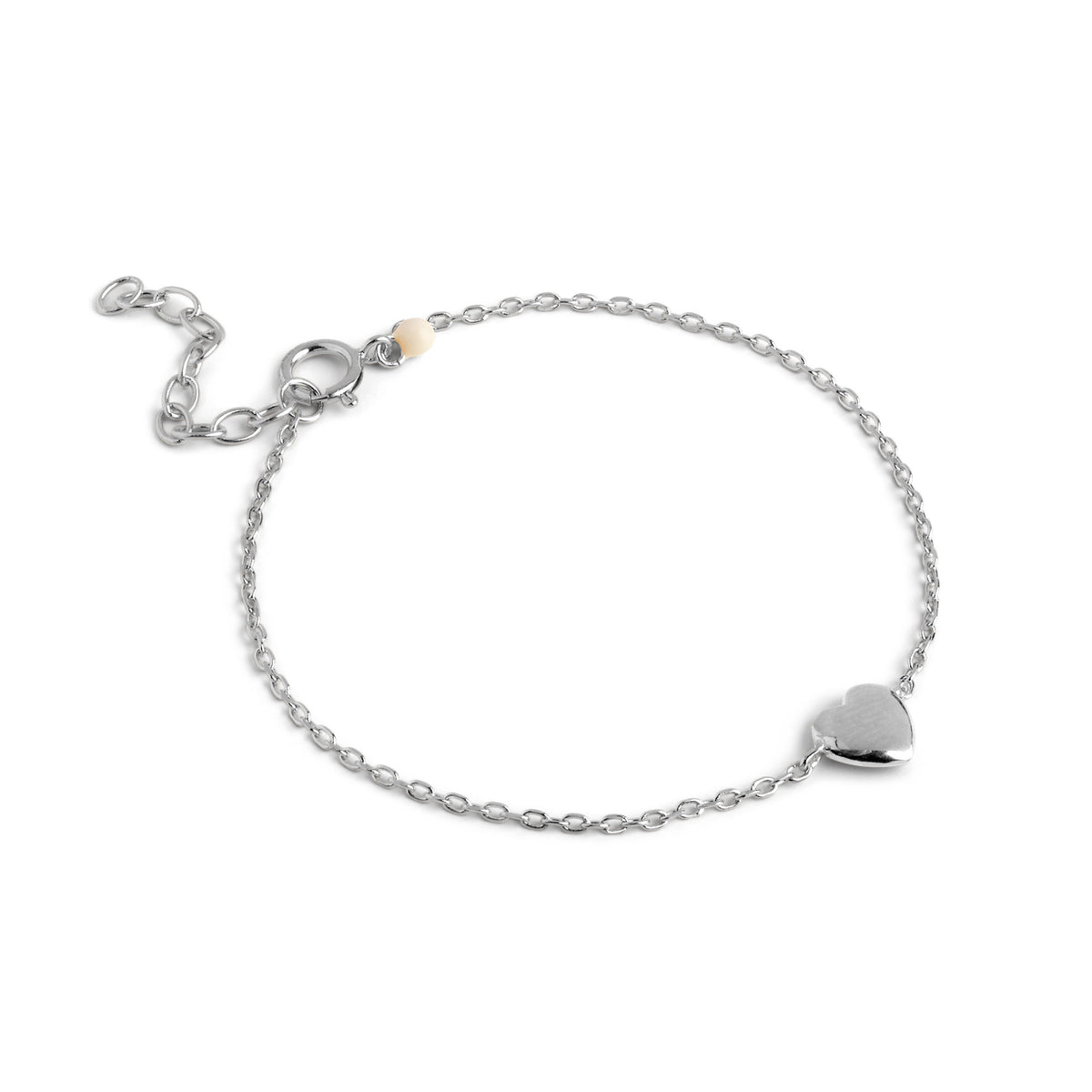 Enamel - Amore armbånd, Sølv med Hjerte - Model: B141S