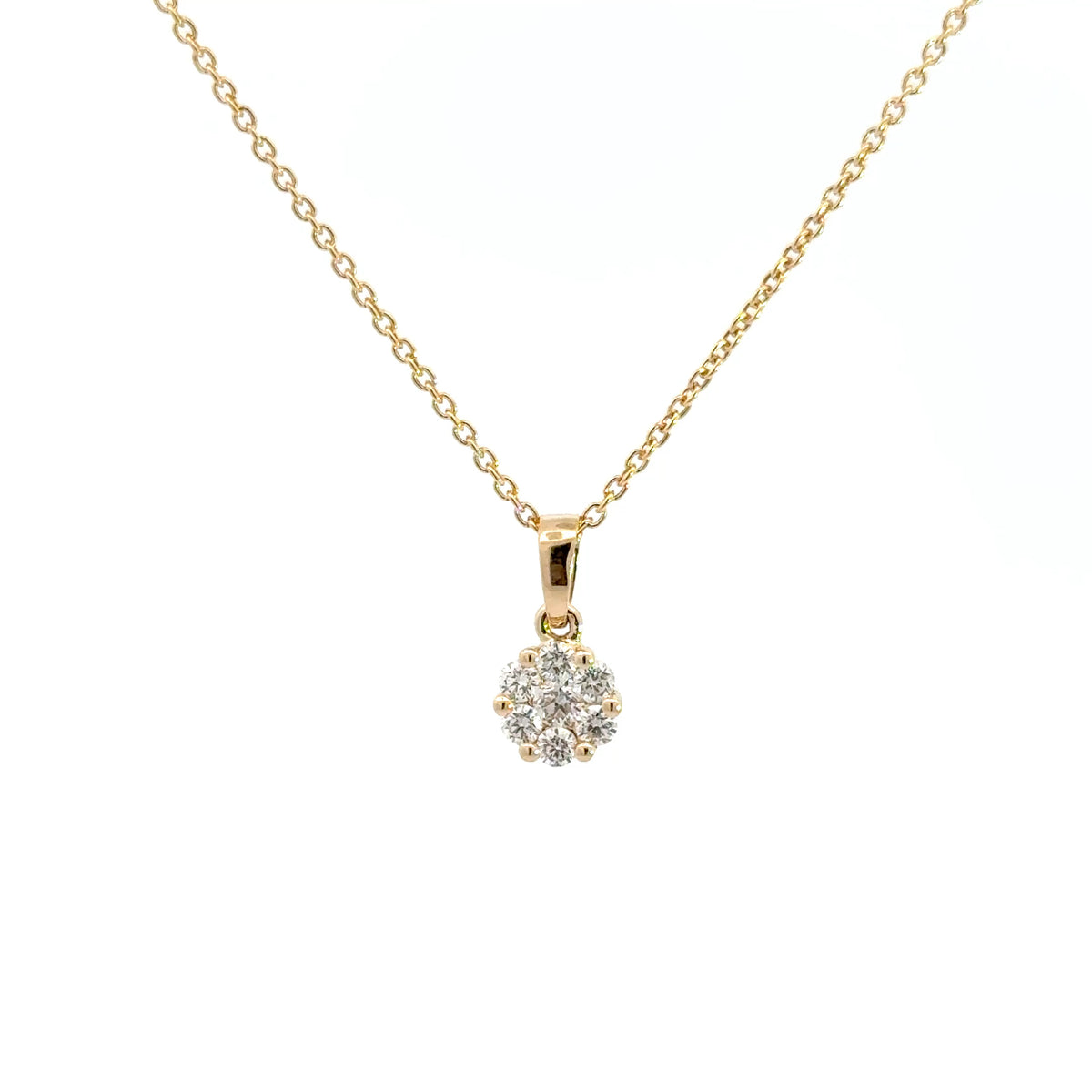 14 kt. diamant vedhæng m. 0,35ct tw/si - Model: 20-22160