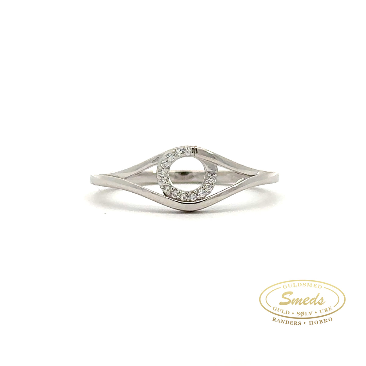 Sølv ring med syntetiske zirkoner - Model: 50-71123-610-99