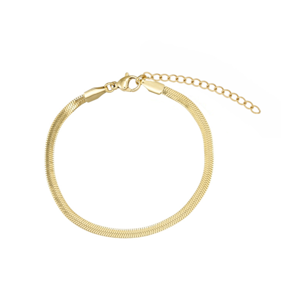 Savanna - Armbånd i stål, belagt med 14kt. guld - Model: 4055 11G