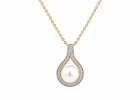 14 kt. Guld vedhæng - med 0,22ct tw/si brillant - Model: 20-22168