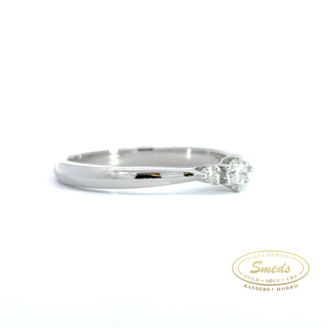 14KT. Diamant ring 0,19ct TW/SI - Model: 40-22589
