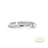 14KT. Diamant ring 0,19ct TW/SI - Model: 40-22589