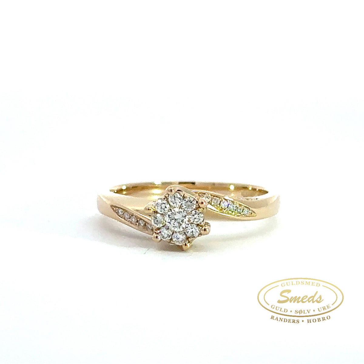 Amore - 14 kt. Guld diamantring med 0,30ct W/SI - Model: 40-22536