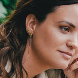 Izabel Camille - KARINA X IC ørehængere i forgyldt - Model: a1802gs