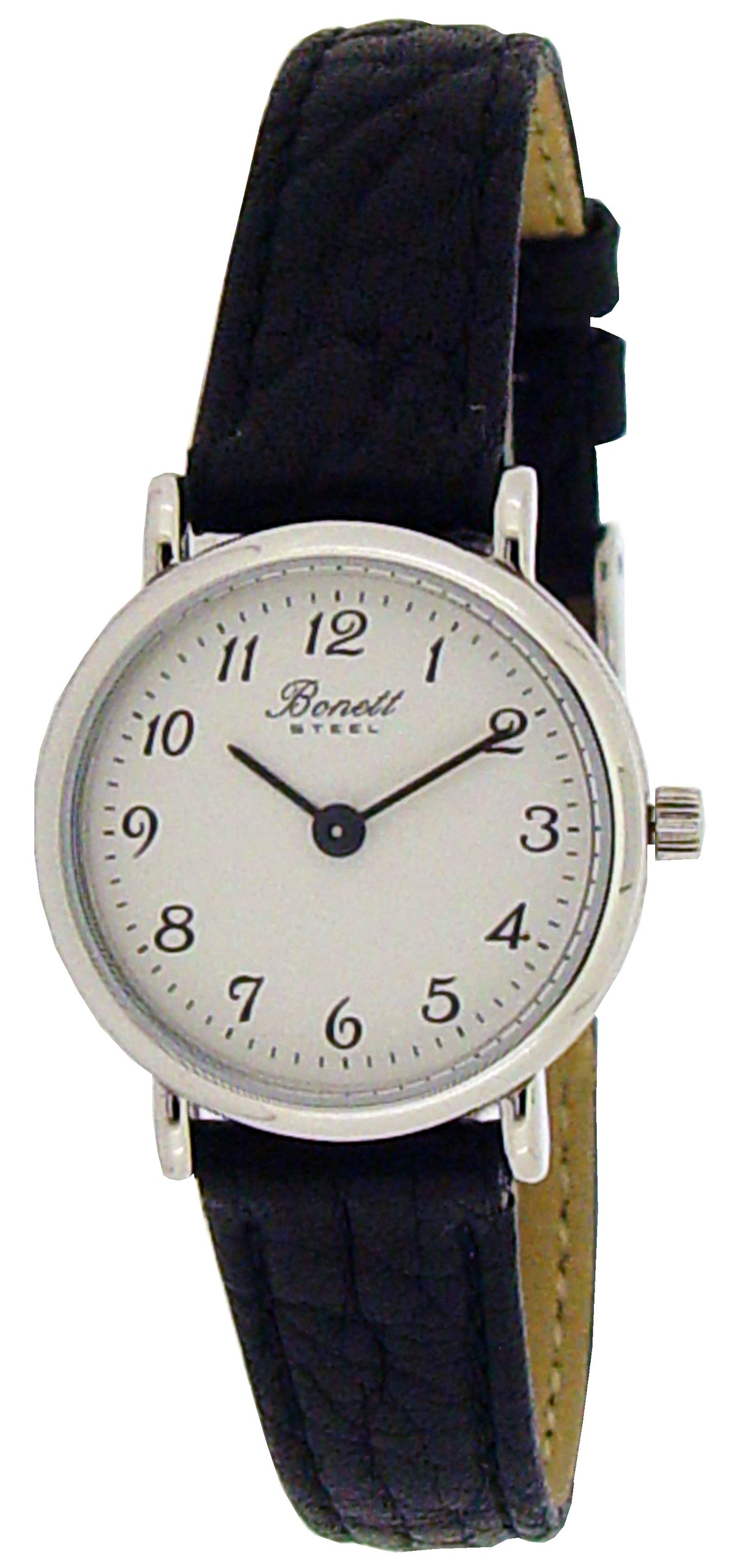 Bonett - Dameur i stål m. tal markeringer - Model: 646CHT
