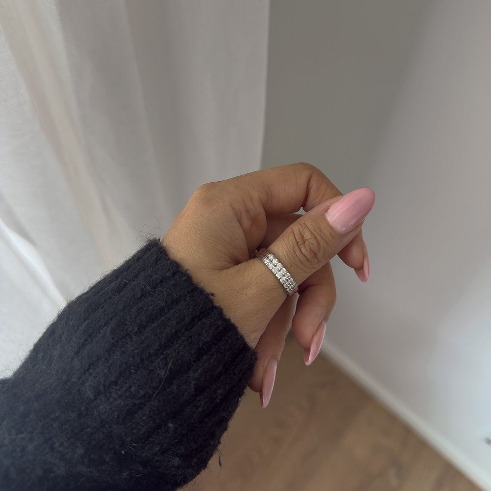 Christina Eternity Sparkle ring i sølv – model 800-4.2.A – billede 2