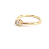 L&G - 14kt. Diamant ring med 0,08ct w/si - Modelnr.: 600020