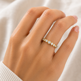 14kt Ring med diamant 0,37 ct tw/si - Model: 40-22648