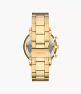 Fossil - Neutra Chrono. forgyldt rustfrit stål ur - Modelnr.: FS6093