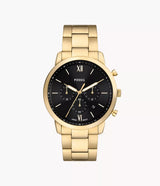 Fossil - Neutra Chrono. forgyldt rustfrit stål ur - Modelnr.: FS6093