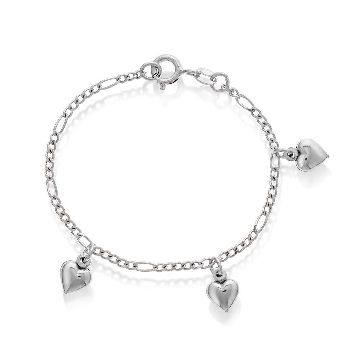 Arne Nordlie - Børne armbånd sølv, hejrter 15 cm - Model: 62168