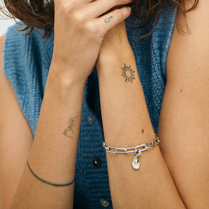 Christina Fingerprint charm 4 mm i sølv – model 623-S370 – billede 2