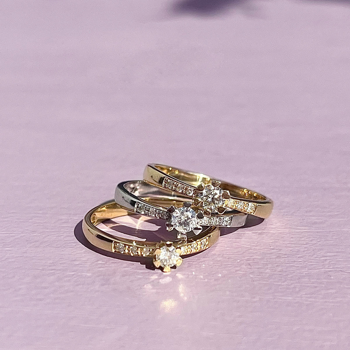Vida Darling ring hvidguld 0,15 + 0,04 H-W/P1 14 kt - Model: 7826,19