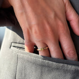 Vida Darling ring rødguld 0,10 peridot + 0,04H-W/P1 8 kt - Model: 7823,10GP