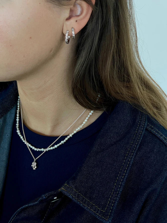Jeberg Jewellery - Sølv "I AM GOLD" Hoops - Model: 51502