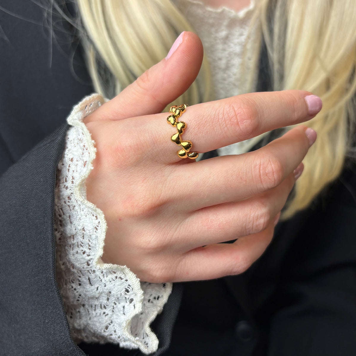 Christina My Love ring i forgyldt sølv – model 800-9.2.B – billede 4