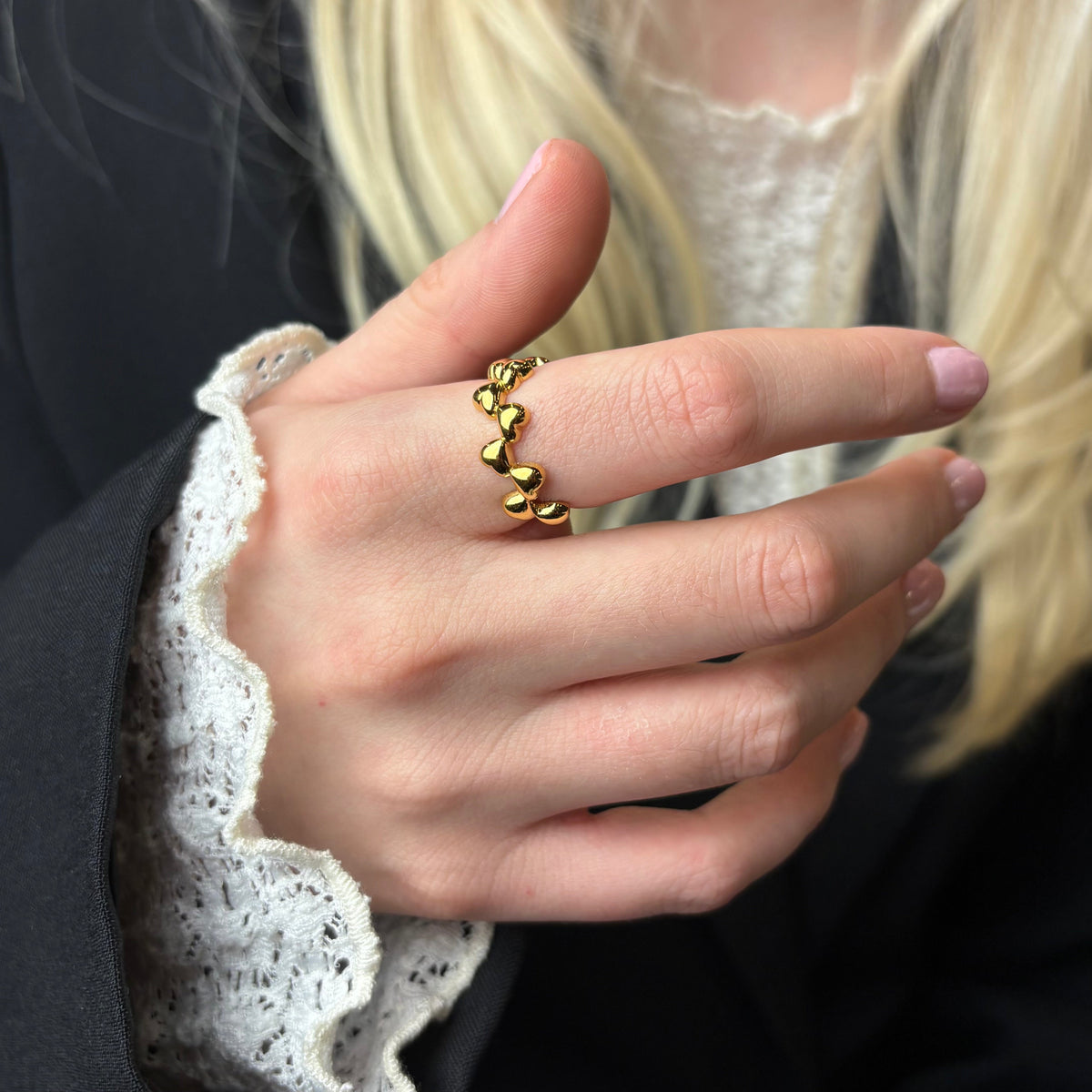Christina My Love ring i forgyldt sølv – model 800-9.2.B – billede 2