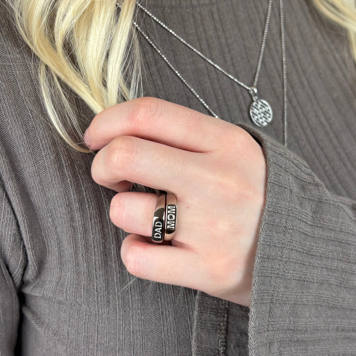 Aagaard Ring MOM Sterling Sølv