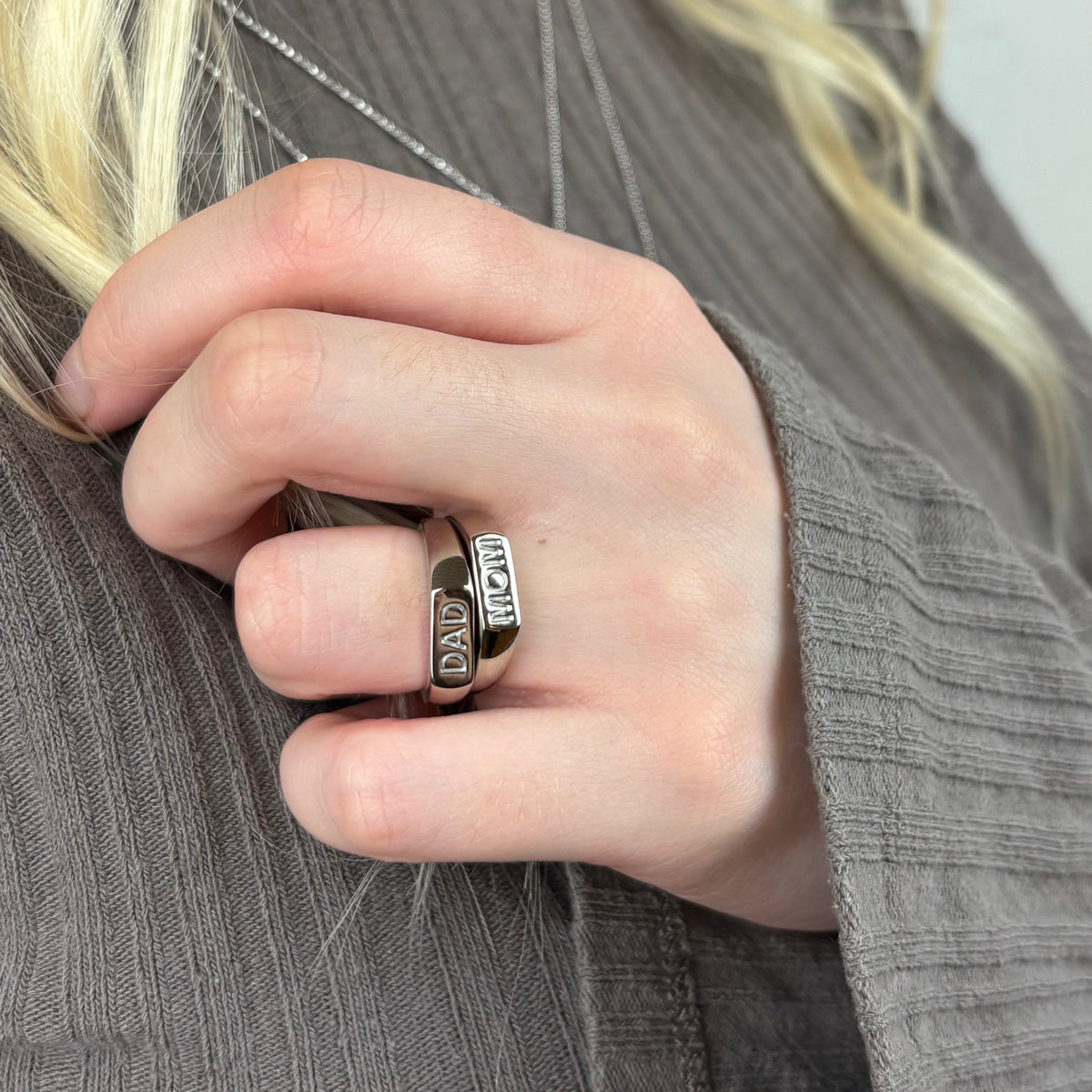 Aagaard Ring MOM Sterling Sølv