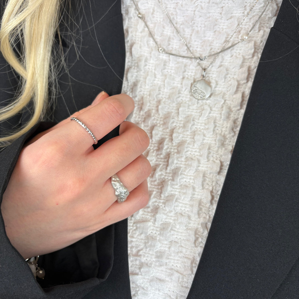 Christina Rope ring i sølv – model 800-0.1.A – billede 3
