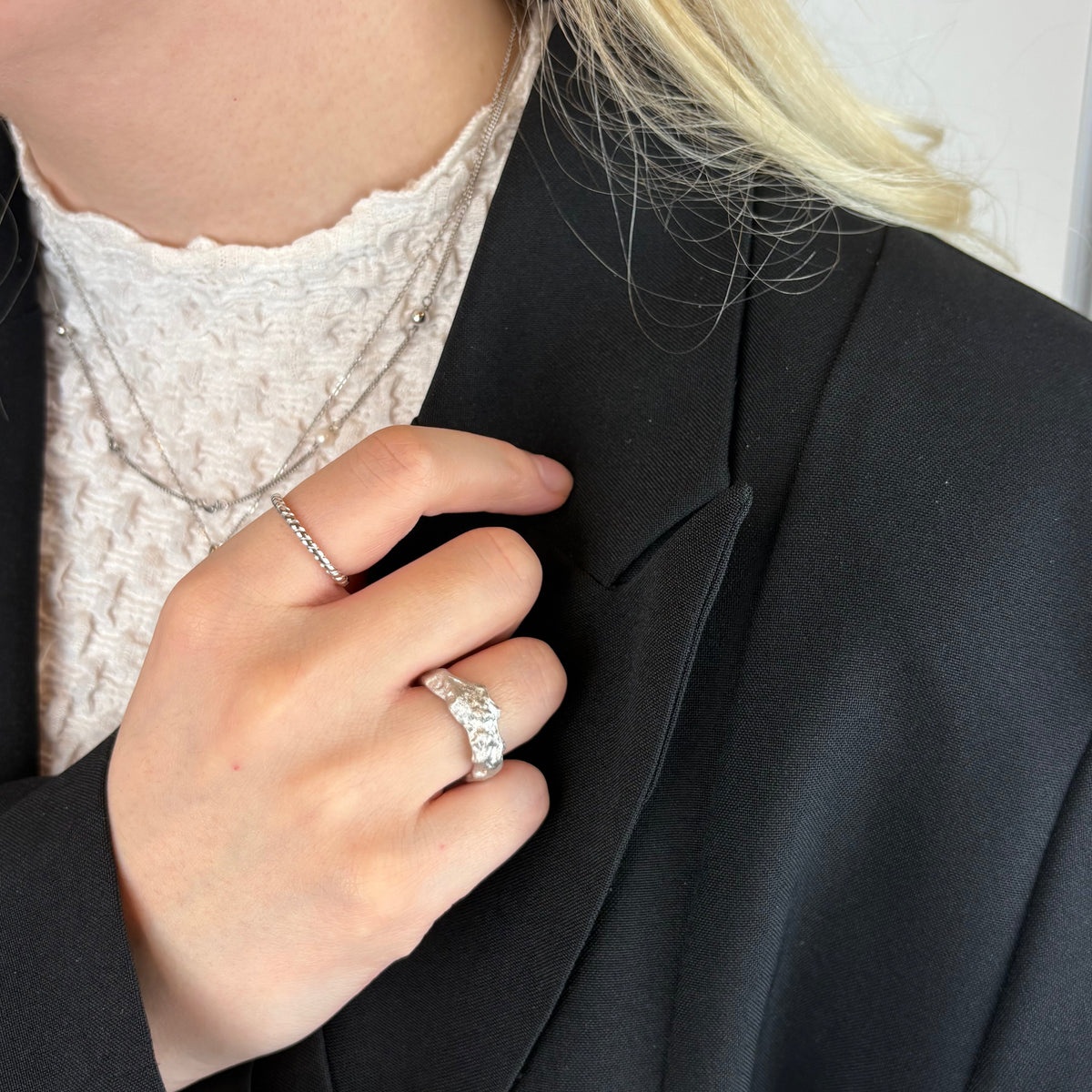 Christina Rope ring i sølv – model 800-0.1.A – billede 2