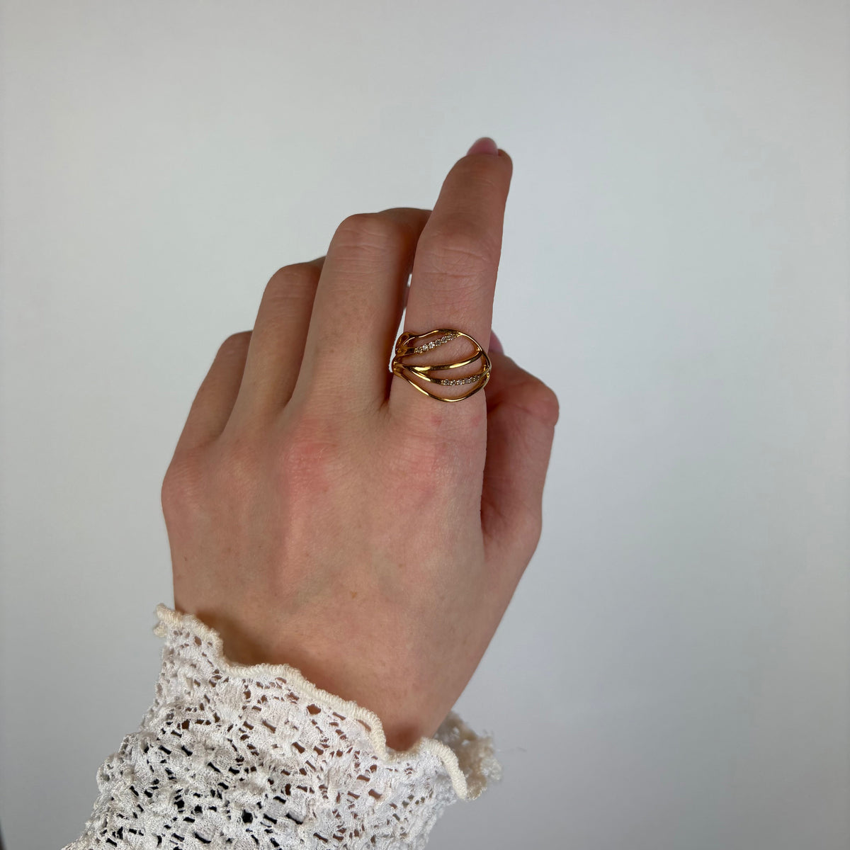 Christina Energy ring i forgyldt sølv – model 800-3.17.B – billede 4