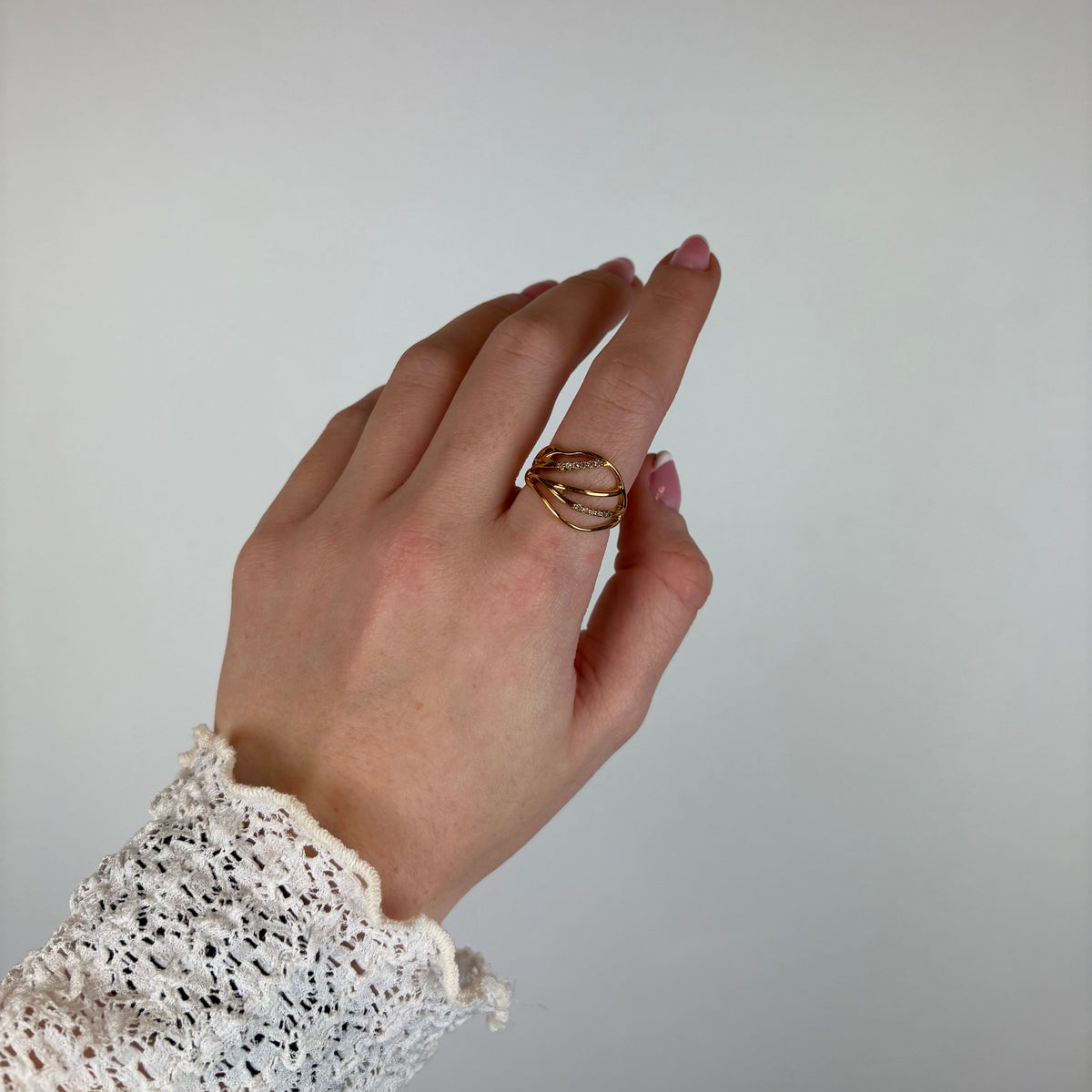 Christina Energy ring i forgyldt sølv – model 800-3.17.B – billede 2