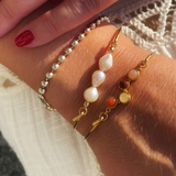Heiring - Multi bangle top - Charms/string Horizon Red mix - Model.: 53-4-39