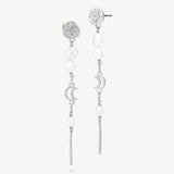 Sistie - MARINA øreringe i sølv - Model: z1231sws