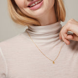 Enamel - REFINED, halskæde, forgyldt - Model: N118GM