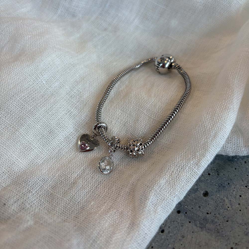 Christina Moving Crystal hænger-charm 4 mm i sølv – model 623-S48 – billede 8