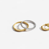 SIF JAKOBS - Øreringe Sarzana - Model: E2750-CZ-YG