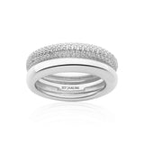 SIF JAKOBS - Ring Carrara, 925 sølv - MODEL: R2476-CZ